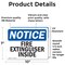 Signmission Fire Extinguisher Inside OSHA Notice Sign, Vinyl Decal, 10in W x 7in L, 2PK OS-2PACK-NS-D-710-L-12597 - alternate 5